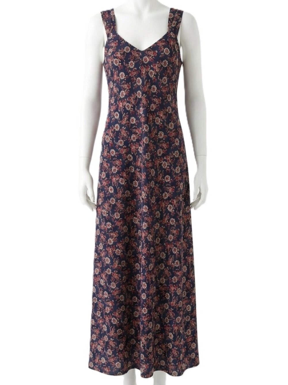 Talbots Intimates Paisley Pattern Sleeveless Night Gown